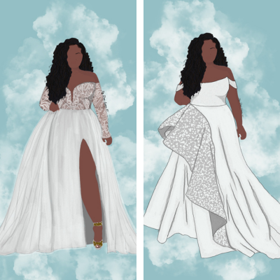 A-line Wedding Dress Silhouette Ideas