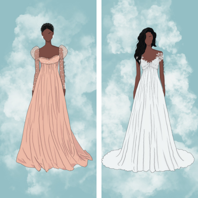 Empire Wedding Dress Silhouette
